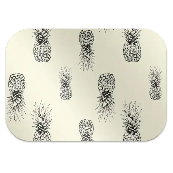 Covoras pentru protectie pardosea model de ananas