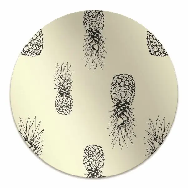 Covoras pentru protectie pardosea model de ananas