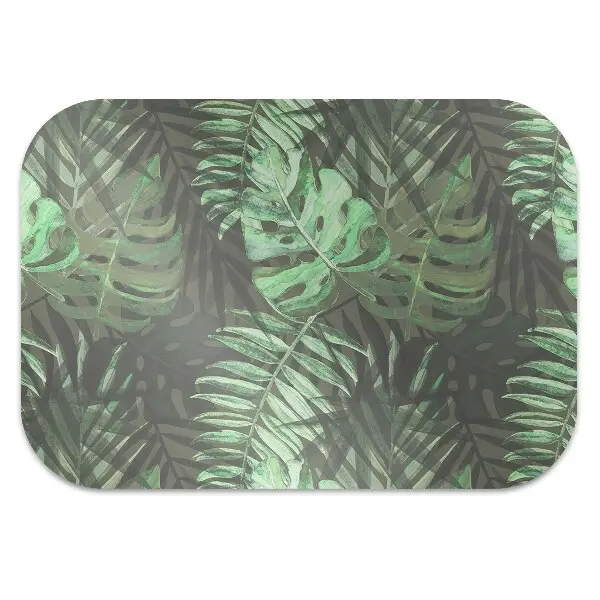 protectie podea scaun birou tropical Monstera