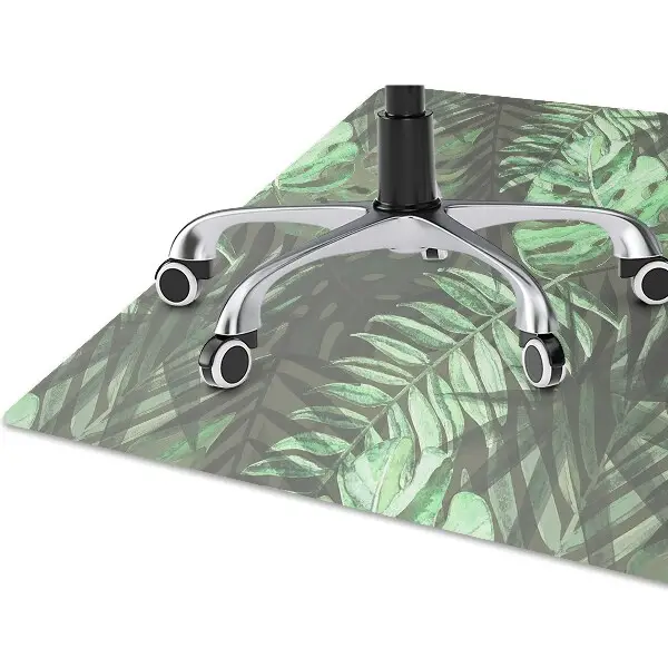 protectie podea scaun birou tropical Monstera