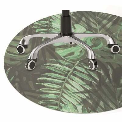 protectie podea scaun birou tropical Monstera