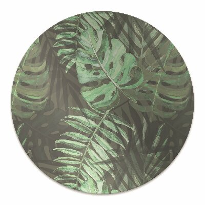 protectie podea scaun birou tropical Monstera