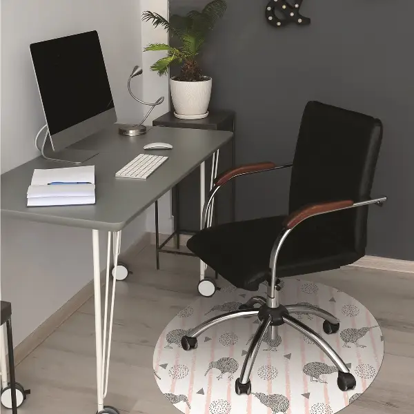Covoras pentru protectie pardosea Kiwi păsări model