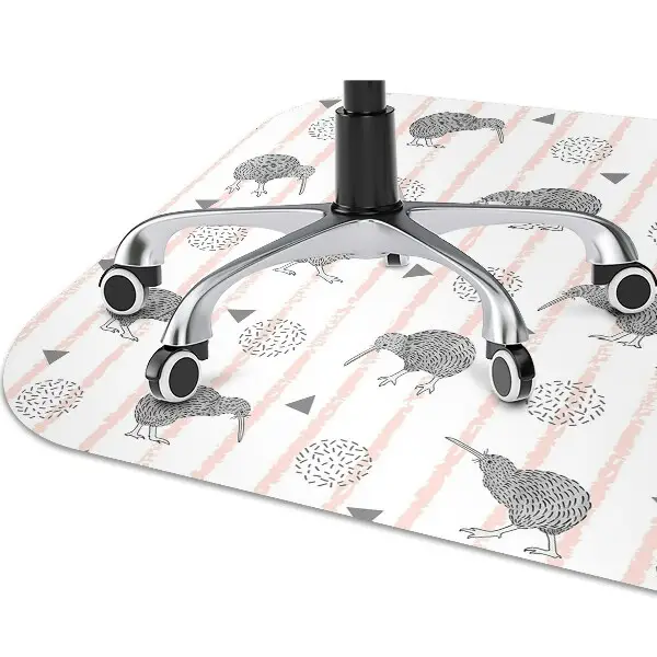 Covoras pentru protectie pardosea Kiwi păsări model