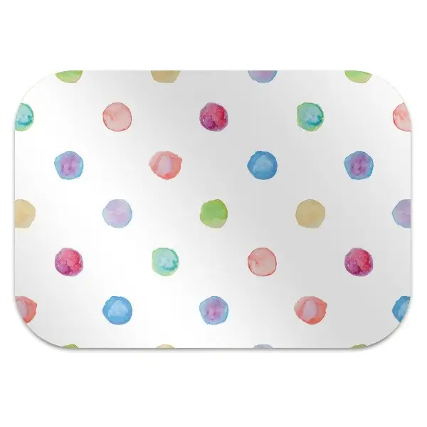 protectie podea scaun puncte colorate