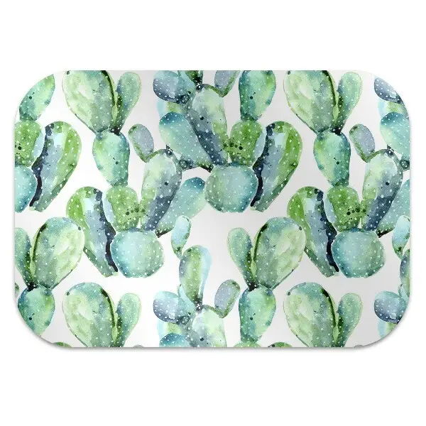 protectie podea scaun acuarelă cactus