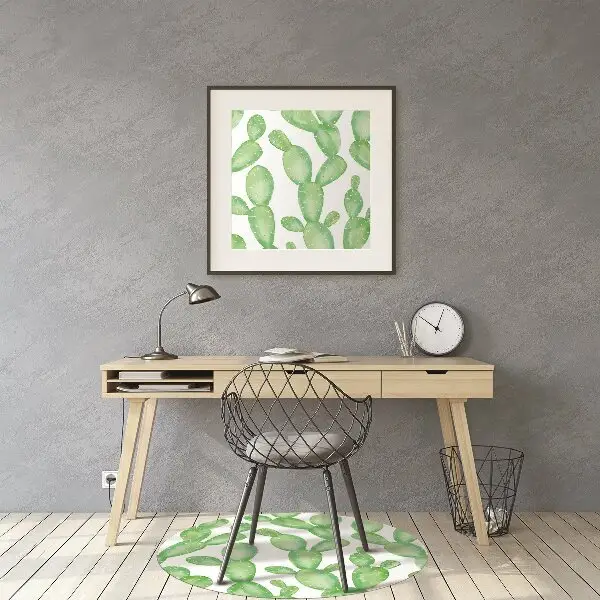 Covoras pentru protectie pardosea Pastel cactuși