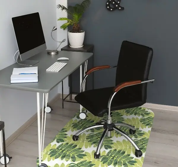 Covoras pentru protectie pardosea frunze de Rowan