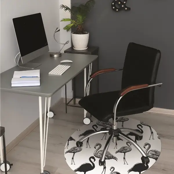 protectie podea scaun flamingo stil retro