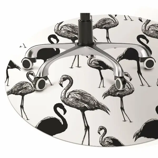 protectie podea scaun flamingo stil retro
