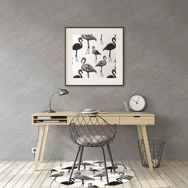 protectie podea scaun flamingo stil retro