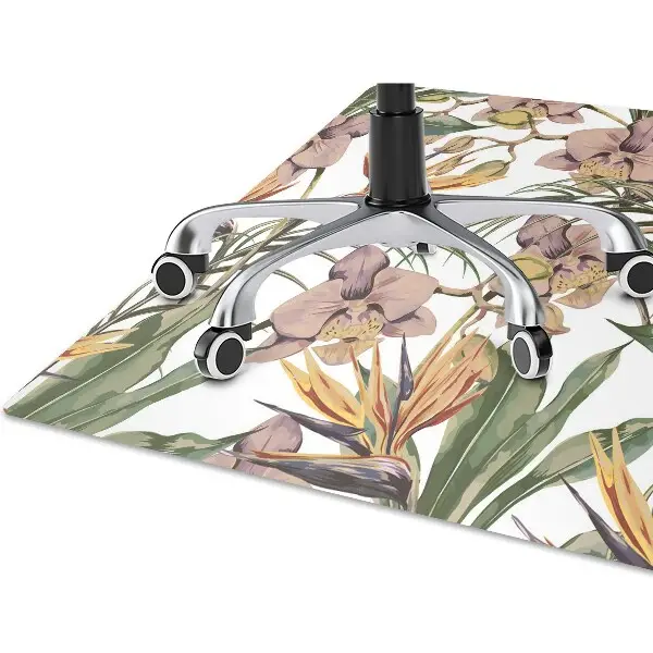 Covoras pentru protectie pardosea frunze botanice