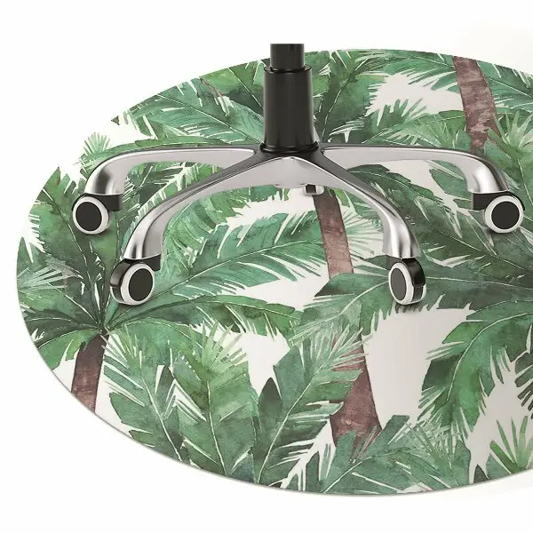 protectie podea scaun birou palmieri tropicali