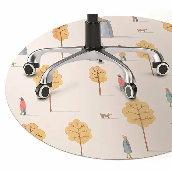 Covorașe pentru scaune Case printre copaci
