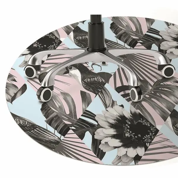Covoras pentru protectie pardosea mozaic tropical