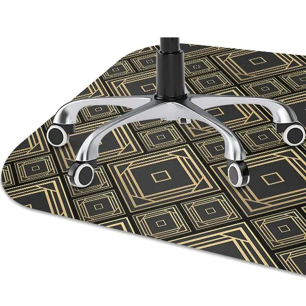 Covoras pentru protectie pardosea iluzie geometrică
