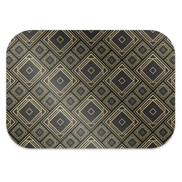 Covoras pentru protectie pardosea iluzie geometrică