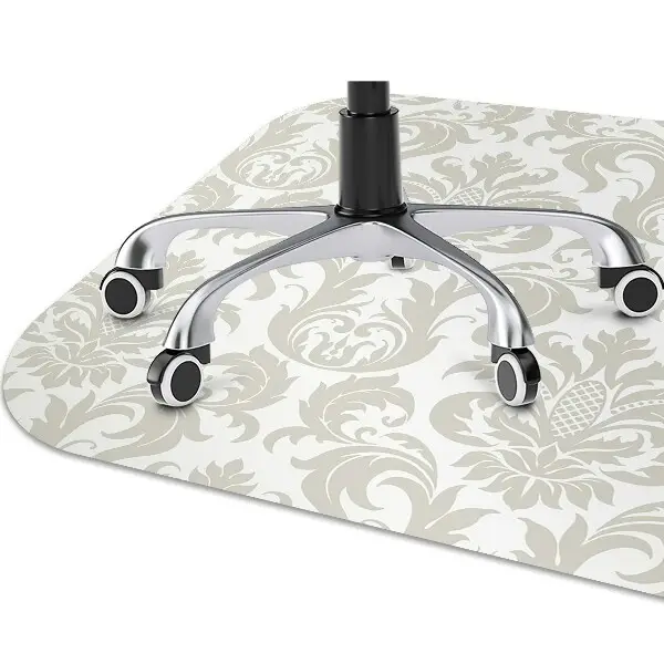 protectie podea scaun birou tapet floral