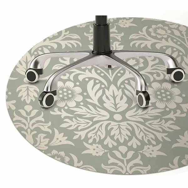 protectie podea scaun model floral