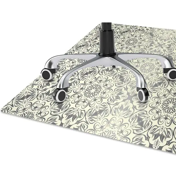 protectie podea birou model floral