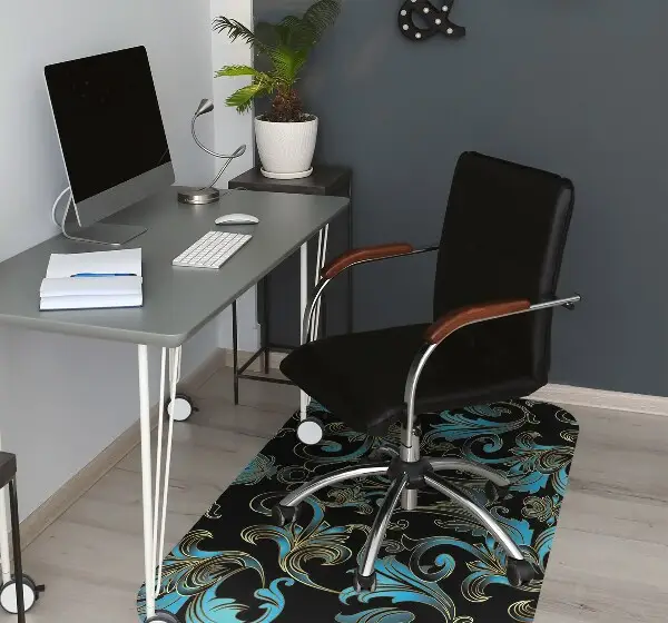 covoras protectie podea model baroc
