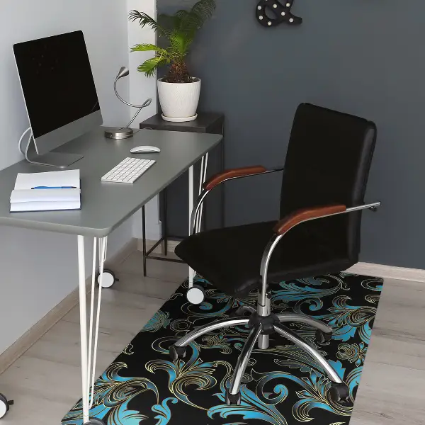covoras protectie podea model baroc