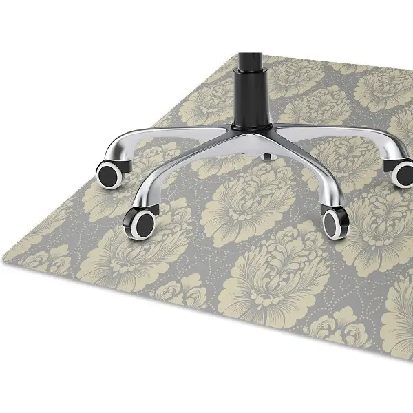 protectie podea scaun birou model de damasc