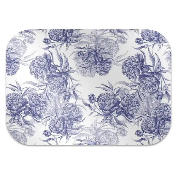 Covorașe pentru scaune bujori violet