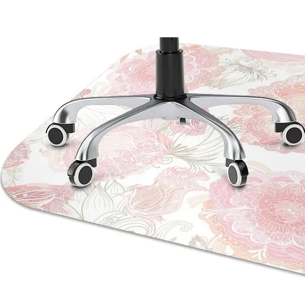 protectie podea birou model floral