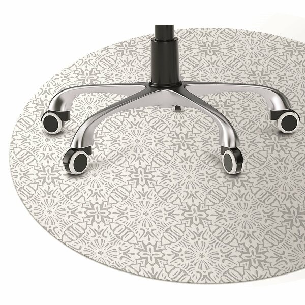 Covoras pentru protectie pardosea ornament floral