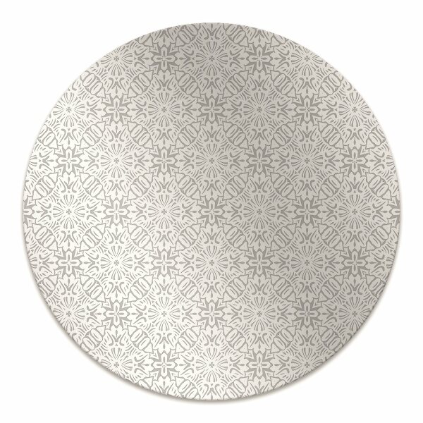 Covoras pentru protectie pardosea ornament floral