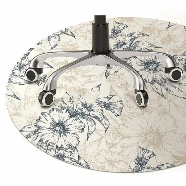 protectie podea scaun arta florale