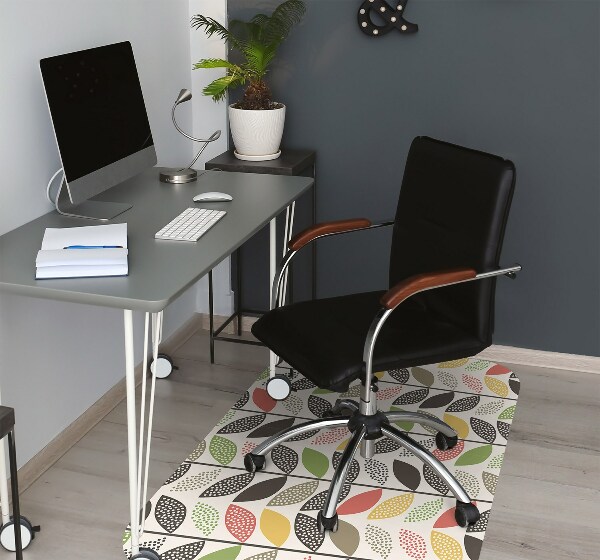 protectie podea scaun model colorat
