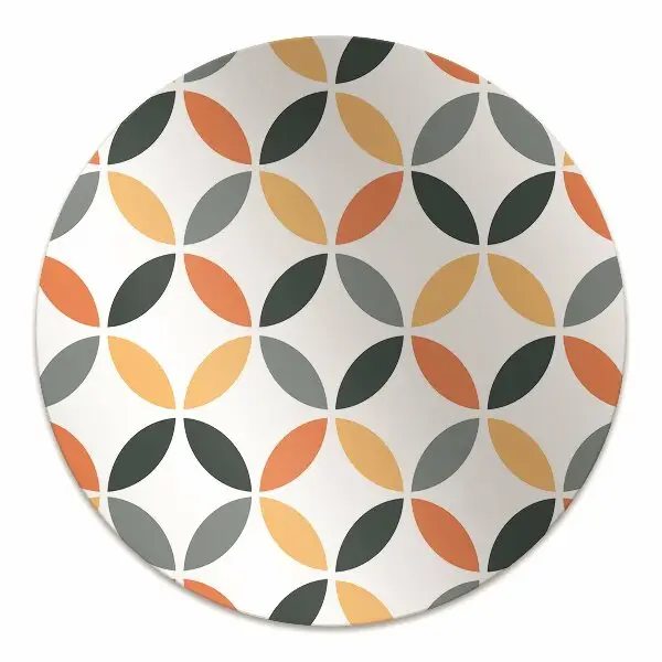 Covorașe pentru scaune roți geometrice