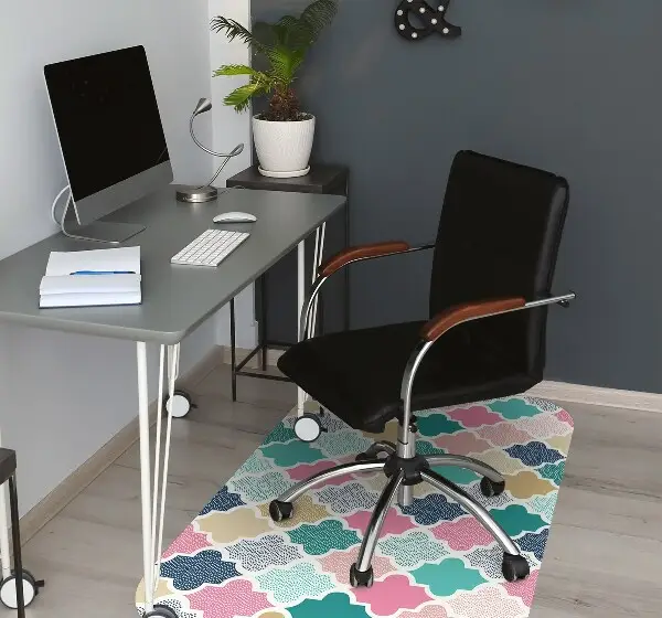 protectie podea scaun model colorat