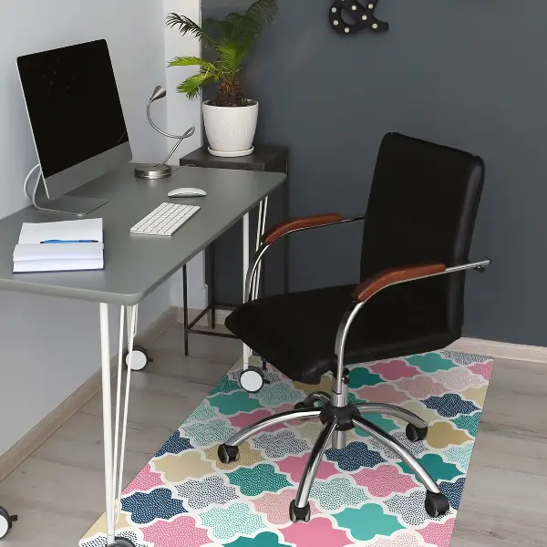 protectie podea scaun model colorat