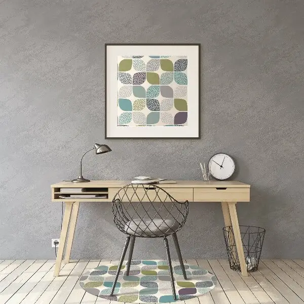 protectie podea scaun model geometric
