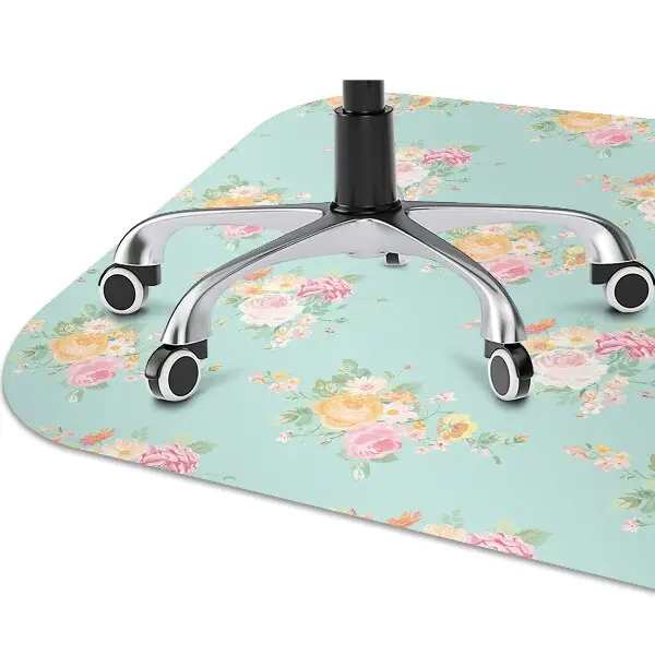protectie podea scaun buchete pastel