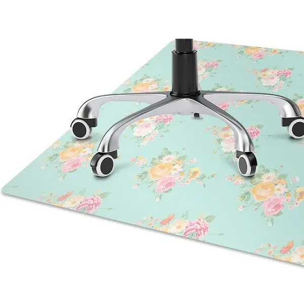 protectie podea scaun buchete pastel