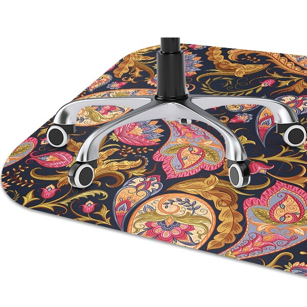 protectie podea scaun birou Paisley colorat