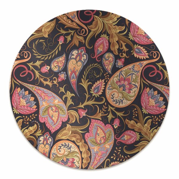 protectie podea scaun birou Paisley colorat