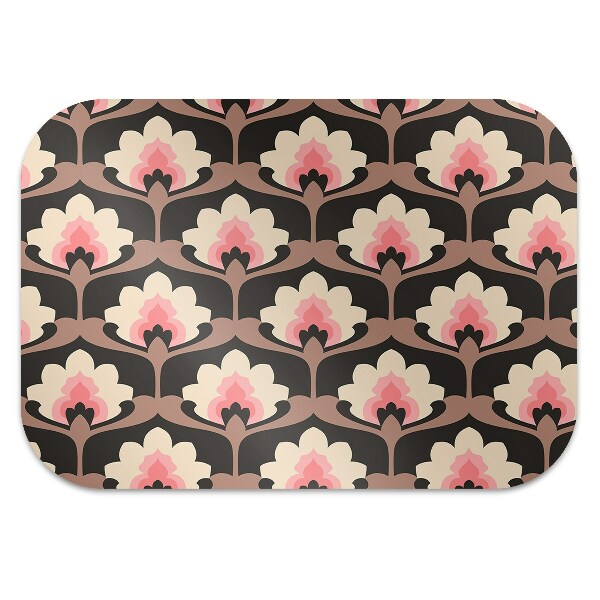protectie podea scaun model floral