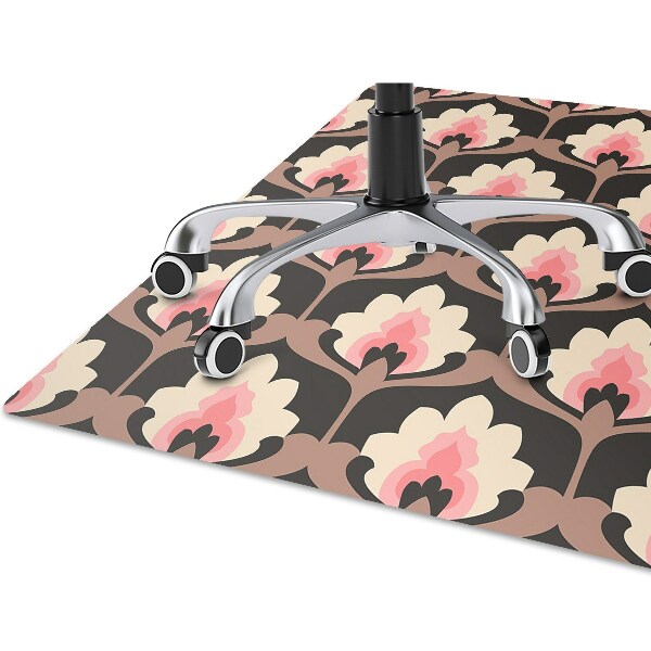 protectie podea scaun model floral