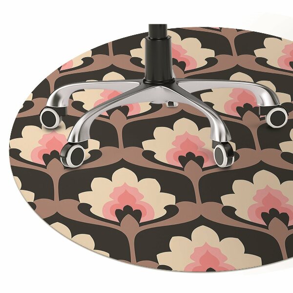 protectie podea scaun model floral