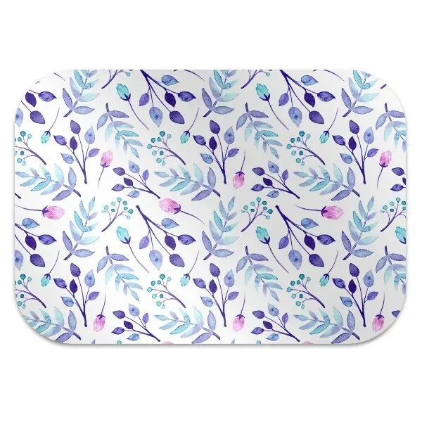 protectie podea scaun crengi violet