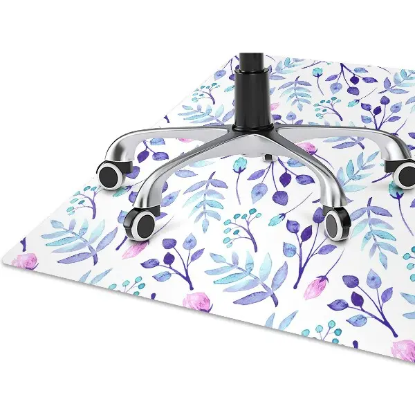 protectie podea scaun crengi violet