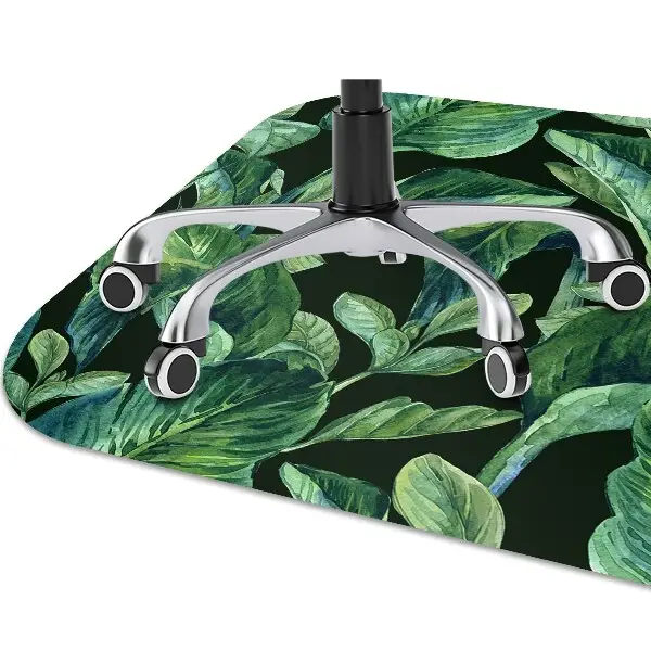 protectie podea birou frunze tropicale