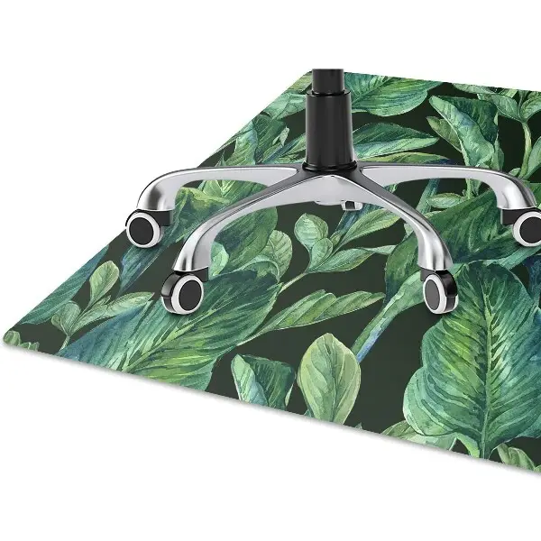 protectie podea birou frunze tropicale