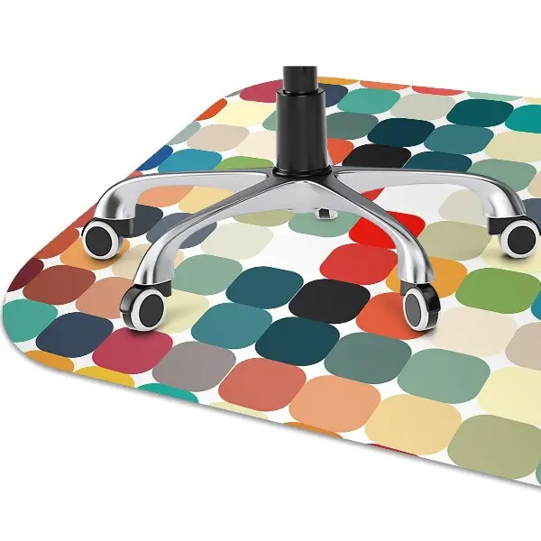 Covorașe pentru scaune model geometric