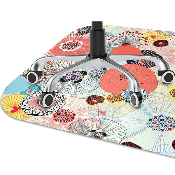 protectie podea scaun model floral